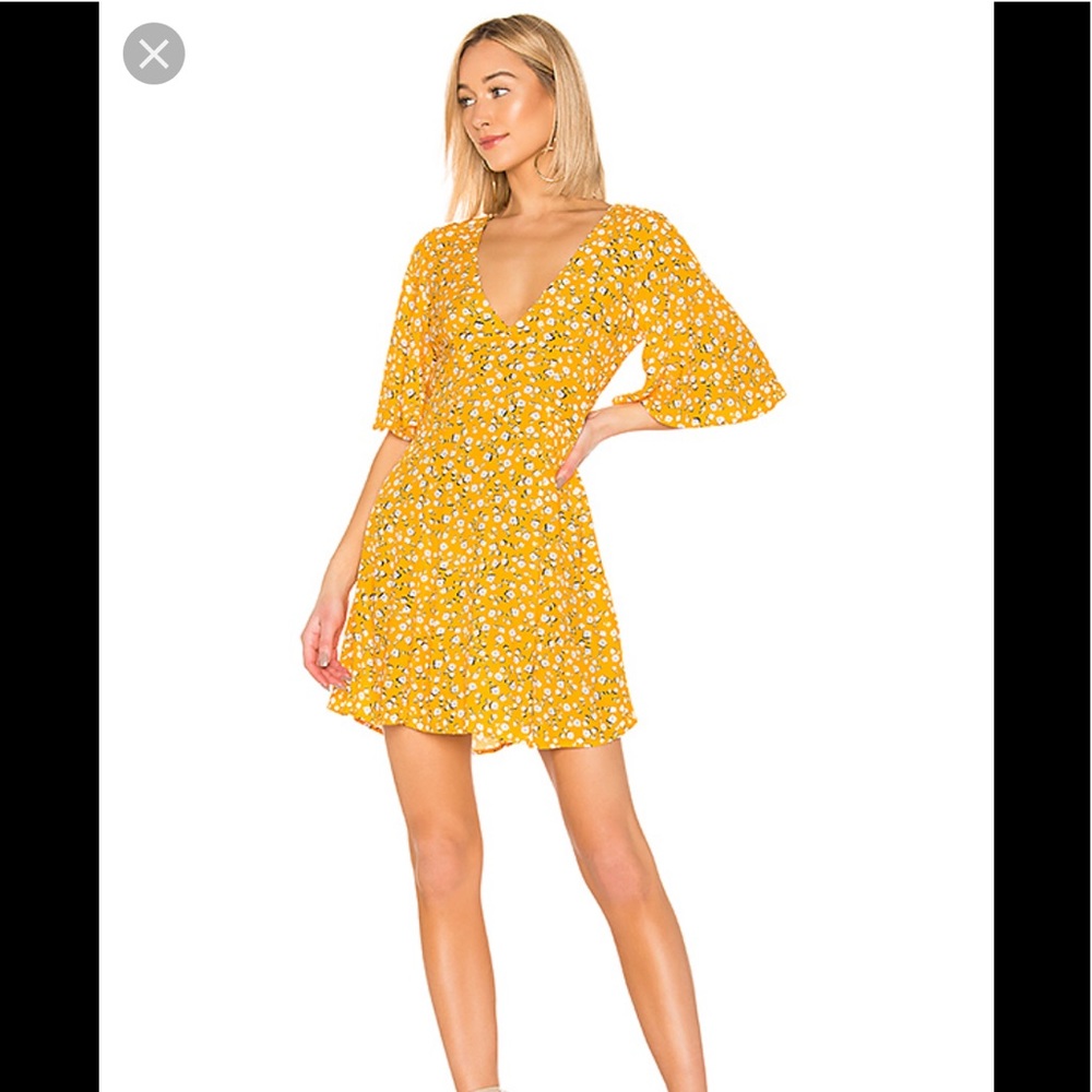 Mink Pink Summer Daisy Tea Dress- Size S
